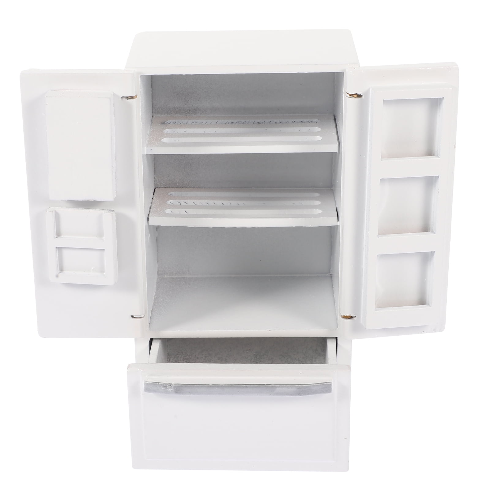Guichaokj Doll House Refrigerator Freezer Fridge Mini Fridges Playhouse