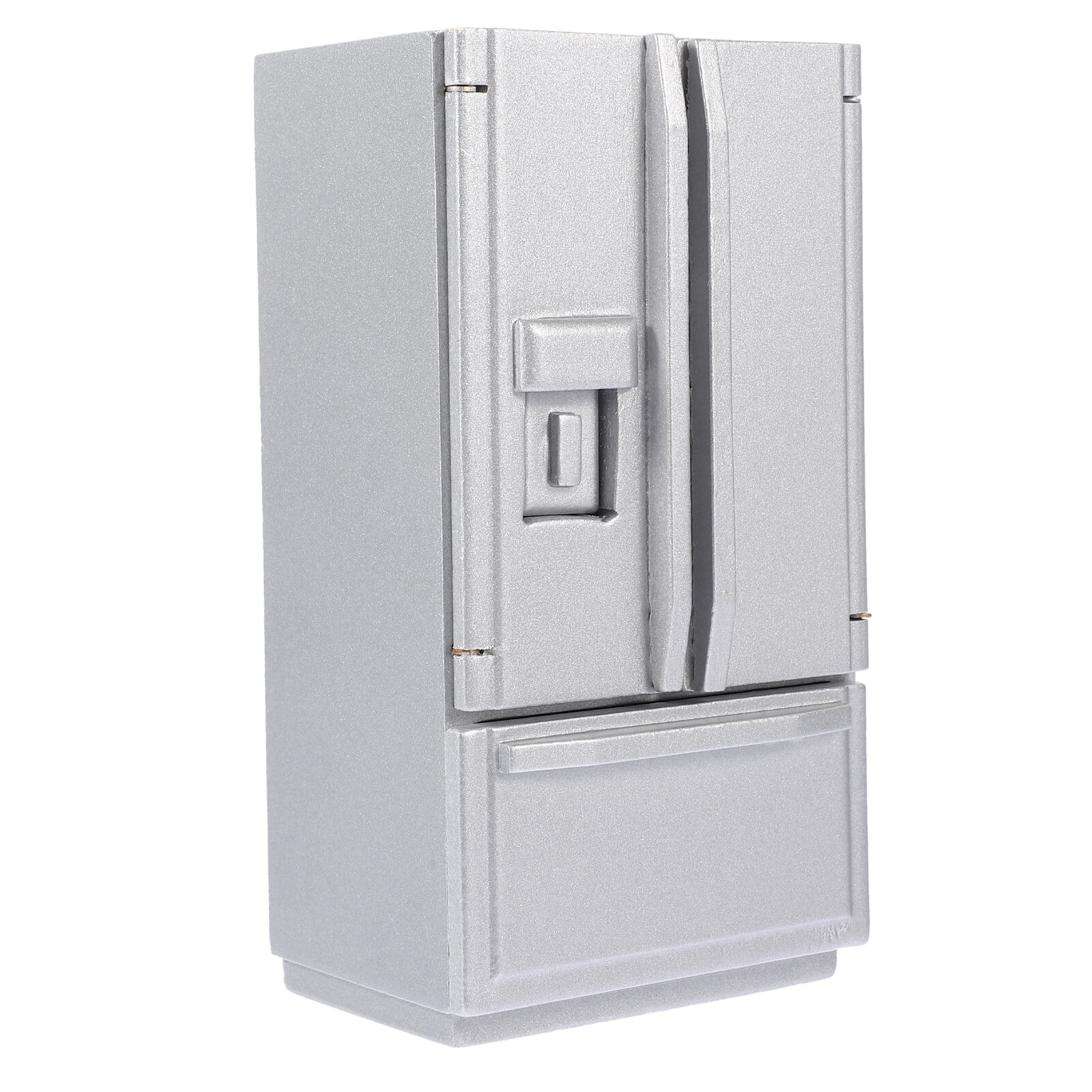 Doll House Refrigerator Freezer Fridge Miniature Furniture Doll Furniture Adorn Mini Toy Refrigerator Mini Refrigerator
