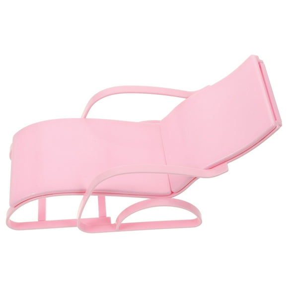 Doll Lounge Chair Chairs Quick-dressing Furniture Models Decoration Child Pink