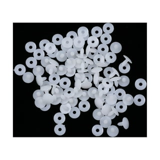  120Pcs Doll Joints, White DIY Craft Doll Toy Joints Engage Bolt  Dolls Accessories Animal Teddy Bear Joints Engage Bolt Doll Making  Accessories