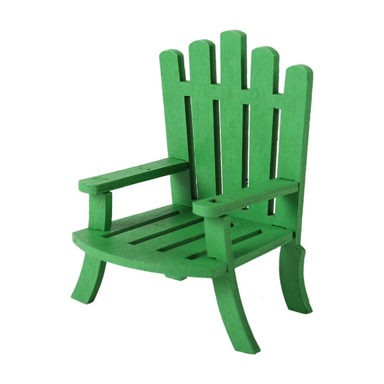 Doll miniature furniture wooden diy table and chair pretend toy for