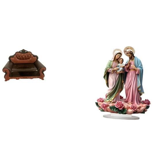 Doll Miniature Sofa Dollhouse Furniture European Sofa Model Acrylic Material Home Decor for Holiday Scene