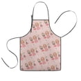 thumbnail image 1 of Doll Princess Pattern Kids Aprons for Girls and Boys,Adjustable Neck Strap Toddler Aprons for Kids Cooking Baking,23.6"x19", 1 of 7
