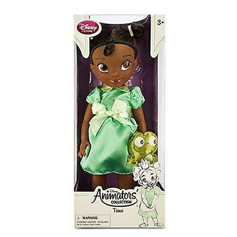 DISNEY The Princess and the Frog Toddler Tiana Plush Doll - 7.7