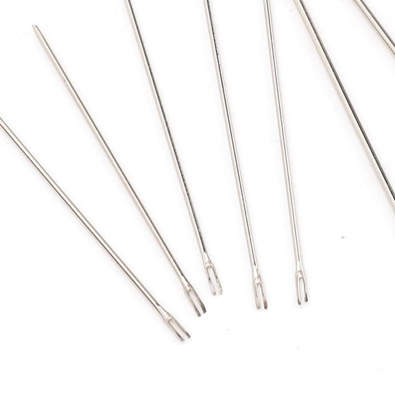 Doll Rehairing <span Style="background:red"></span>, 2 Sizes , Stainless Steel Rerooting Tool For Doll Wigs, 10 Piece Replacement Kit