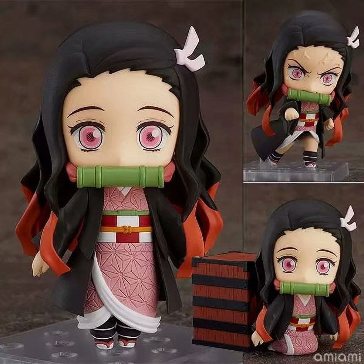 Doll Set Figure Model Doll Children Friends Thanksgiving Christmas Birthday  Gifs Anime Nezuko Kamado Q Version Nendoroid Action Figure with Joint ...