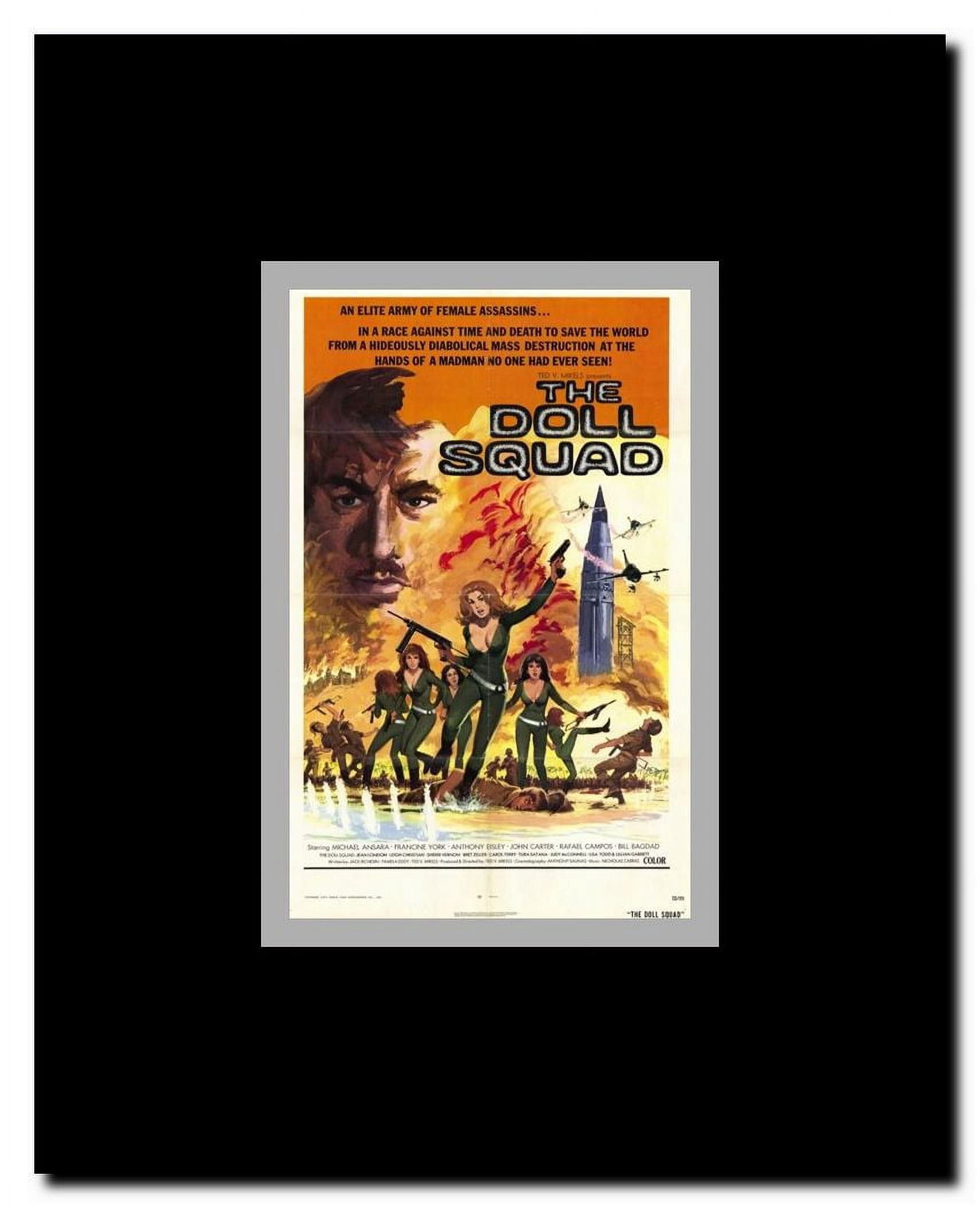 Doll Squad Framed Movie Poster