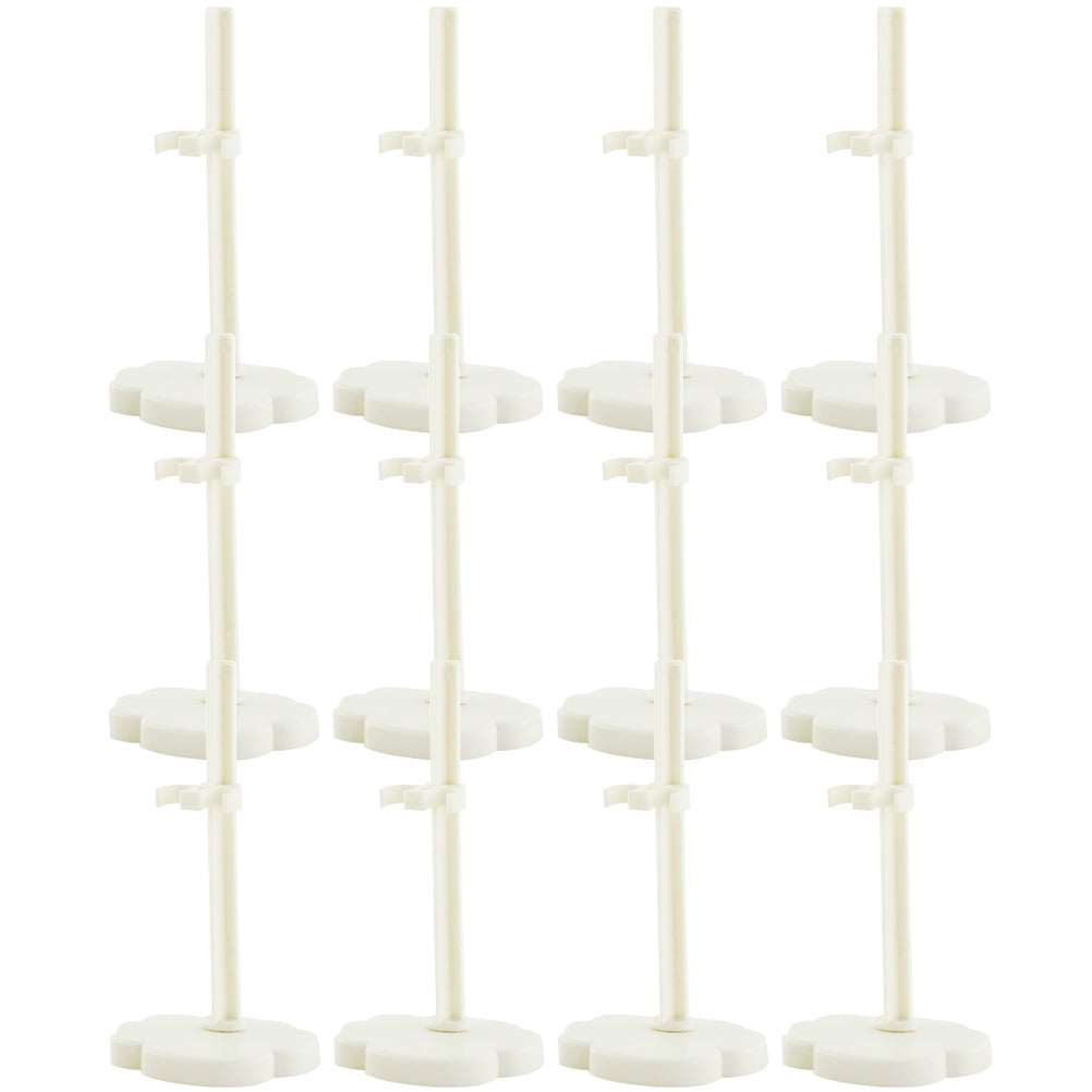 Doll Stand Domestic Display Shelf Showing Holders Support Rack Action