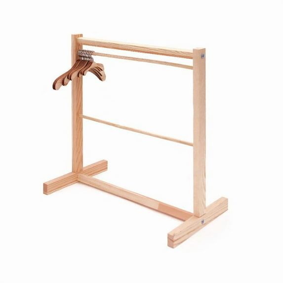 Doll Storage Closet, 17 Inch Doll Wardrobe, Doll Clothing Storage Cabinet