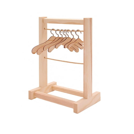 Doll Storage Closet, 17 Inch Doll Wardrobe, Doll Clothing Storage Cabinet