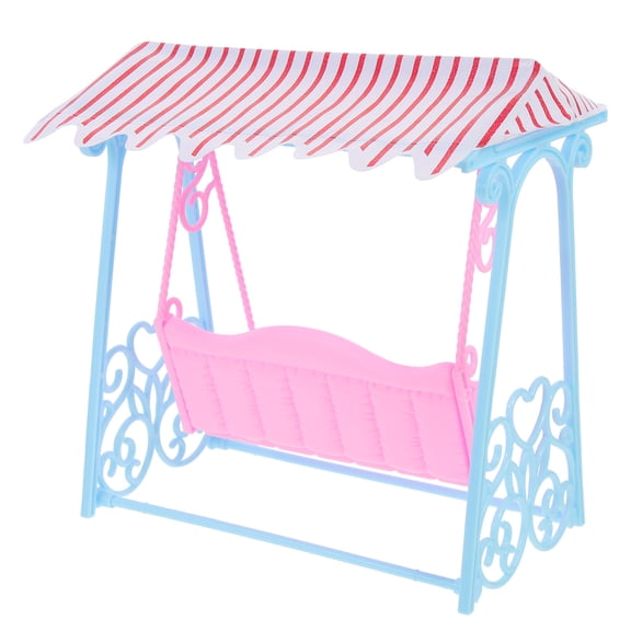 ifundom Dollhouse Swing Chair Model ABS Plastic Assorted Colors Miniature Decoration Accessory