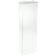 DollSafe Clear Folding Display Box for 17-18.5 inch Dolls and Action Figures, 6 W x 3 D x 19 H