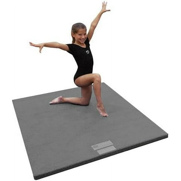Dollamur Carpeted Tumbling Mat for Gymnastics and Cheerleading