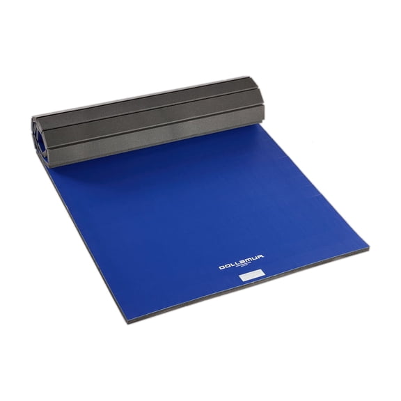 Dollamur 5'x10'x1.25" Wrestling Mat, Royal Blue, Workout, Exercise, Gymnastics, Yoga