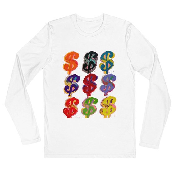 Dollar Art Long Sleeve T-Shirt