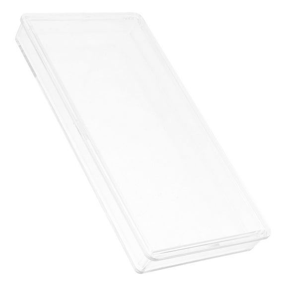 Clear Plastic Protector Case for Paper Money, Currency Holder, Transparent Badge Sleeve for Cash and ID