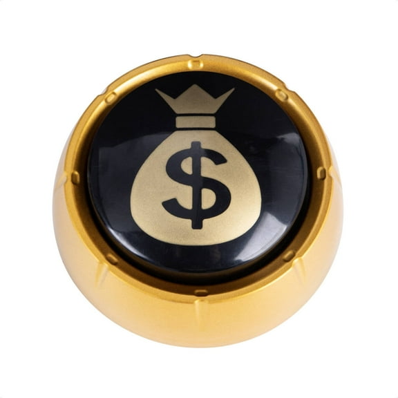 MyMealivos Dollar Button with Cash Register Sound Effects, Funny Button for Office and Family, Gag Gifts for Man and Women
