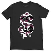 Dollar Camo T-Shirt Jordan 4 PSG Sneaker Match Tee - AJ4 Paris Saint Germain (Black / Small)