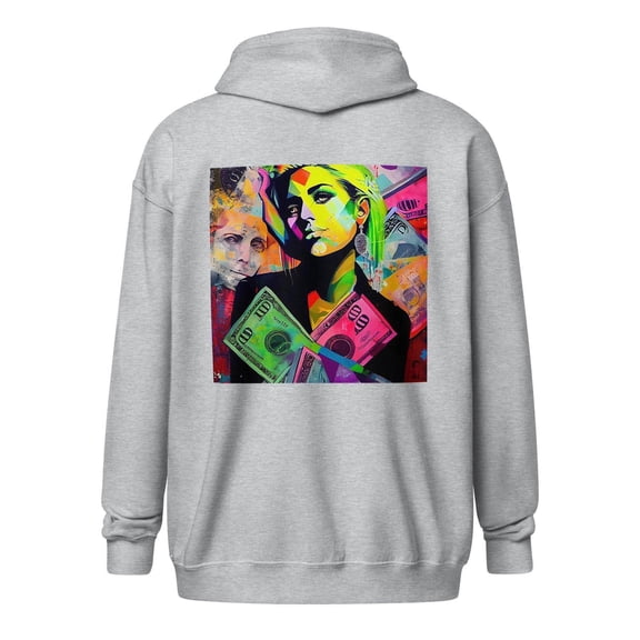 Dollar Highlights Zip Up Hoodie