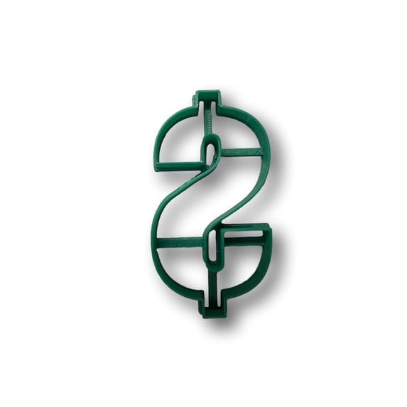 Dollar Sign Cookie Cutter- Fast Shipping - Sharp Edges - Exceptional Quality