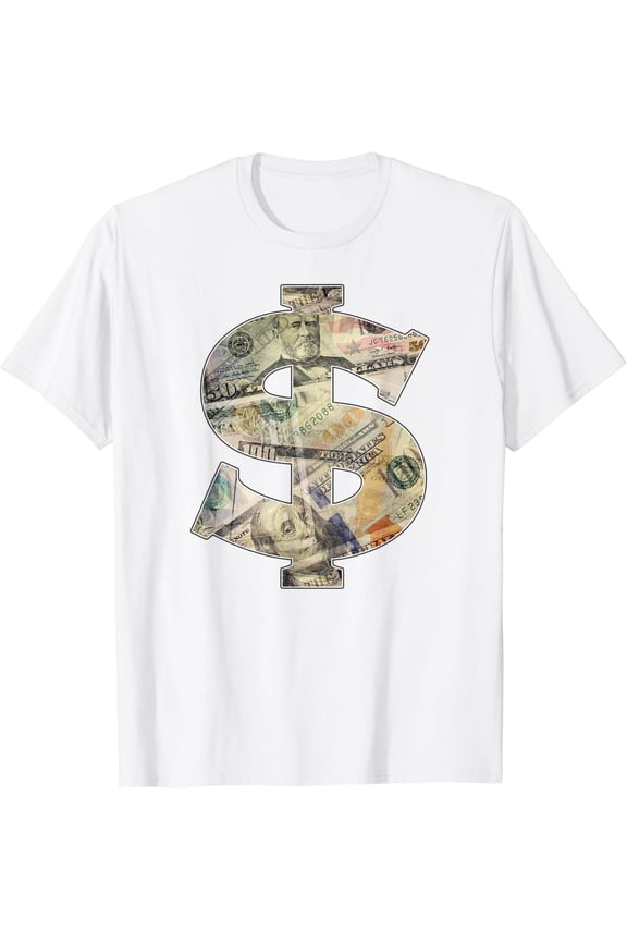 Dollar Sign Cool Money T-Shirt $ T-shirt