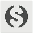 thumbnail image 1 of Dollar Sign Money in Circle DIY Cookie Wall Craft Stencil - 11.5 Inch, 1 of 5