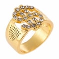 thumbnail image 1 of Dollar Sign Ring Men's Hip Hop Ring, 1 of 5