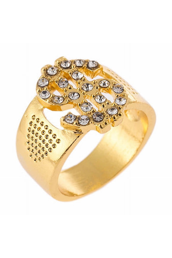 Dollar Sign Ring Men's Hip Hop Ring