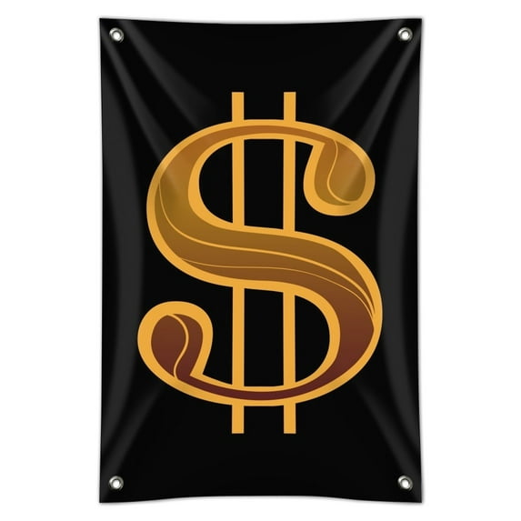 Dollar Sign Symbol Home Business Office Sign