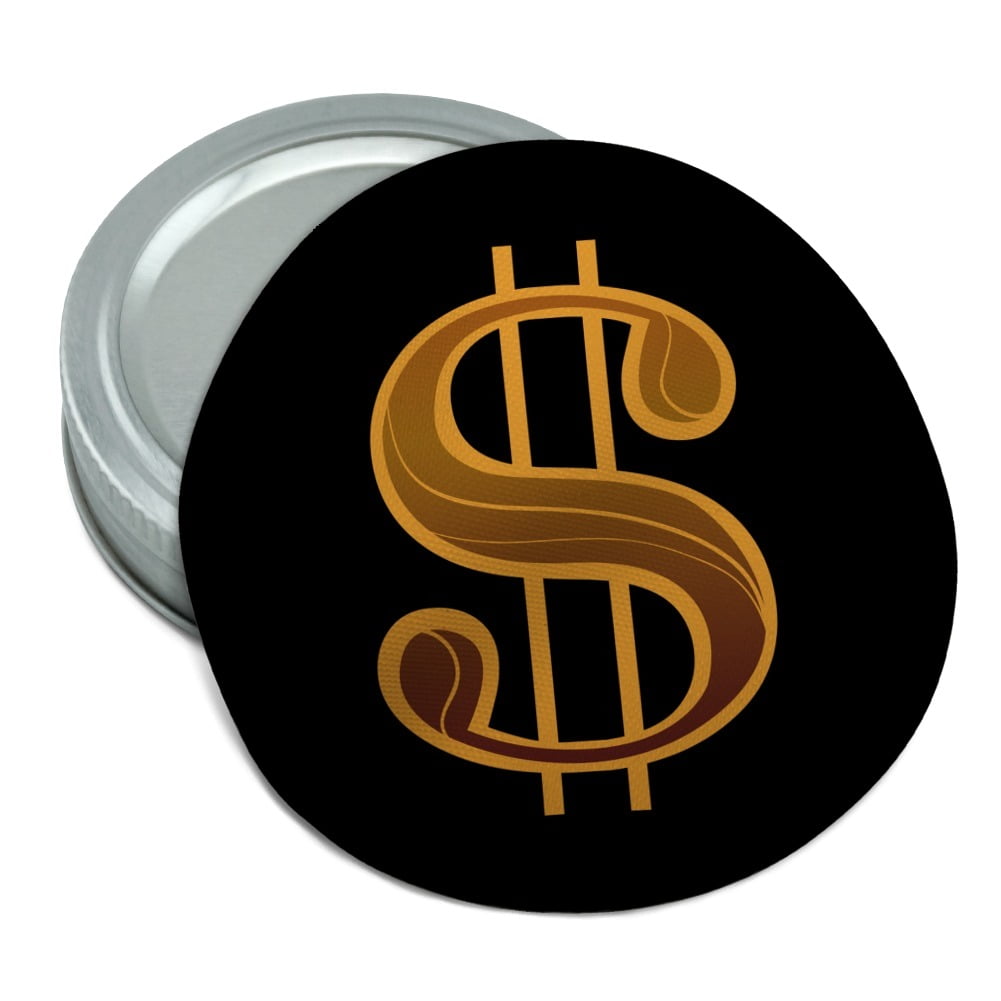 Dollar Sign Symbol Round Rubber Non-Slip Jar Gripper Lid Opener ...