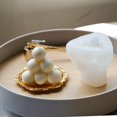 thumbnail image 1 of Dollar2million Candle Mold 3D Art, Pyramid, Craft Clear Silicone, 1 of 6