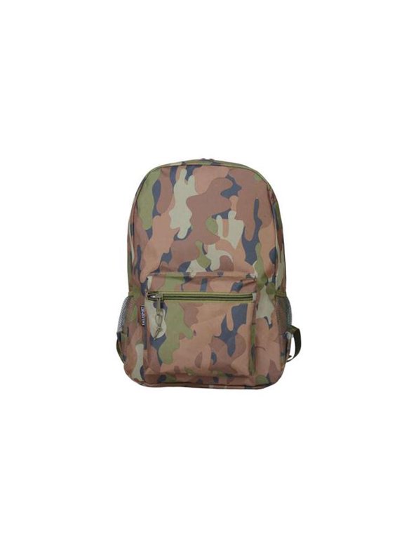 2375787 18 in. Camo Design Backpacks - Case of 24