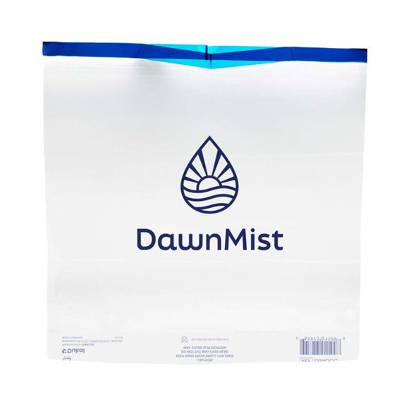 DollarDays 2389761 17 x 17 in. Patient Belonging Bags with Draw Tape, Clear - Case of 500