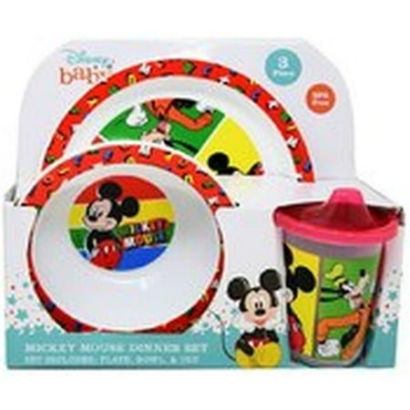 DollarDays Mickey Mouse Dinner Sets - Case of 48