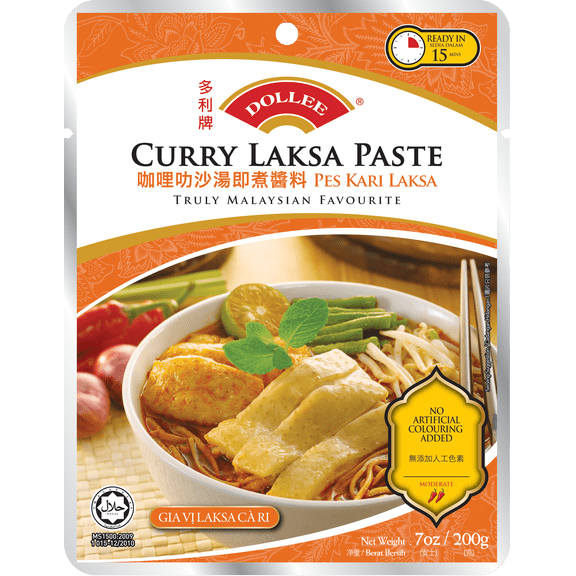 Dollee Curry Laksa Paste 200g
