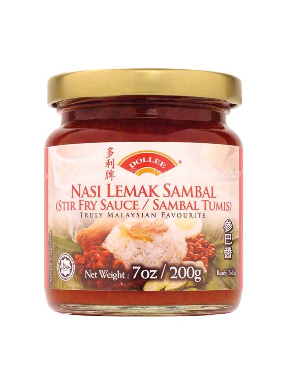 Nasi Lemak Sambal (Stir Fry Sauce/Sambal Tumis) 200g