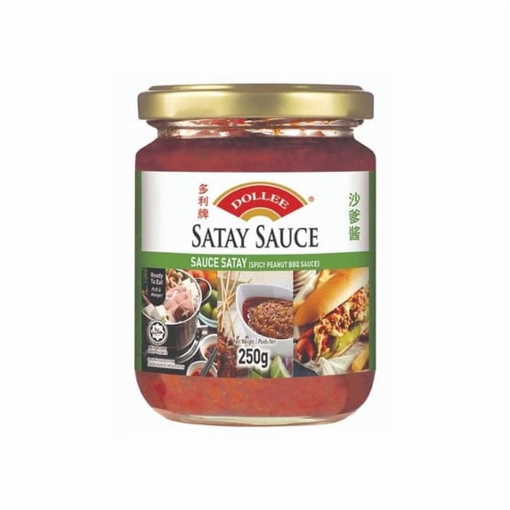 Dollee Satay Sauce (Spicy Peanut BBQ Sauce) 250g