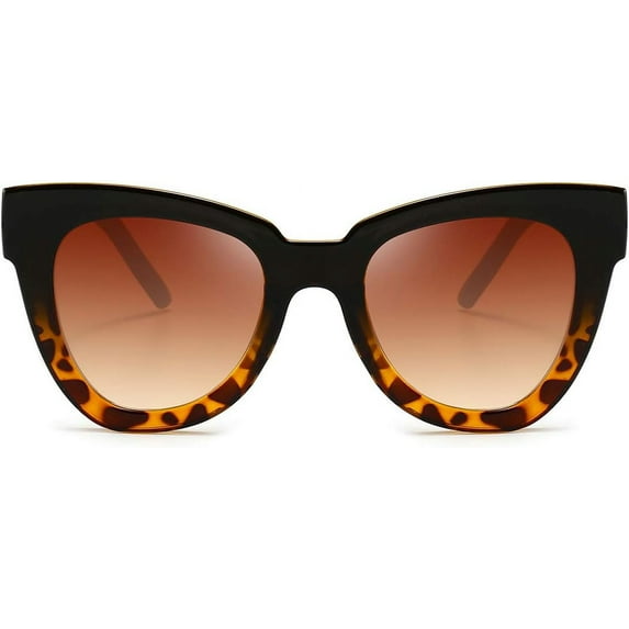 Dollger Retro Cat Eye Sunglasses Women Men Vintage Square Tortoise Shell Fashion Cateye Sunglasses