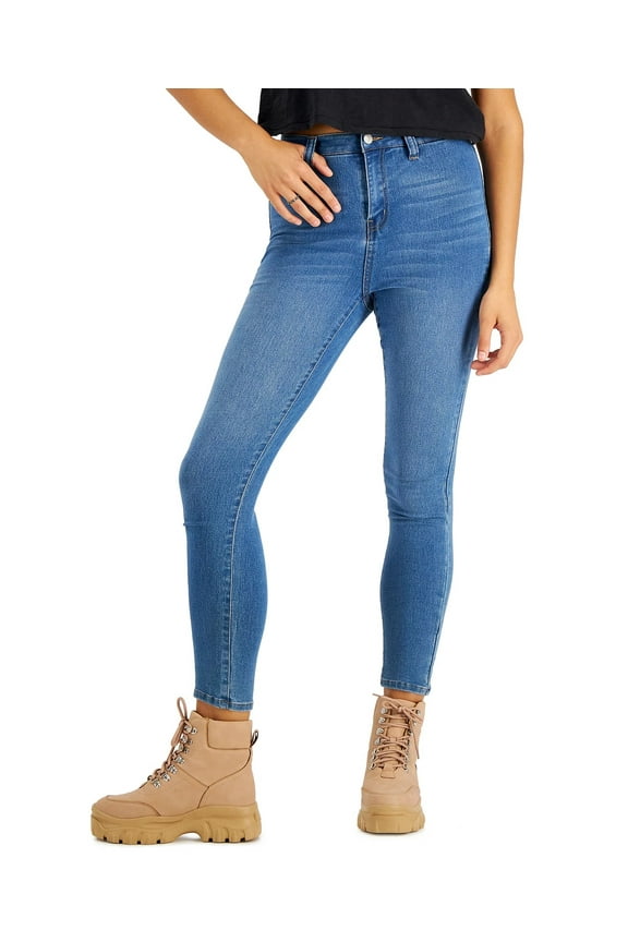 BETA Juniors' Curvy High Rise Skinny Jeggings, US 5