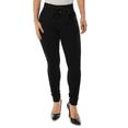 thumbnail image 1 of Dollhouse BLACK Girls Belted High Rise Skinny Jeans, 1 Juniors, W24 L29, 1 of 2