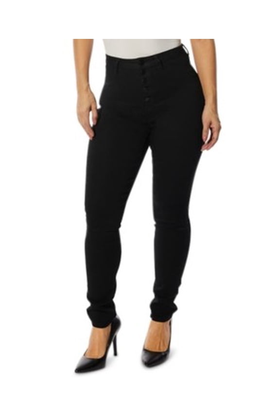 BLACK Juniors' High-Rise Curvy Skinny Jeans, US 0