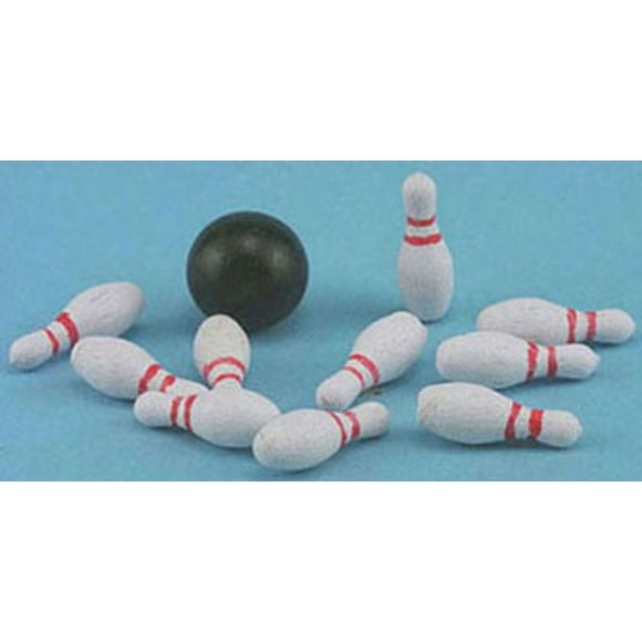 Dollhouse Bowling Set, 11/Pk