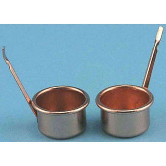 Dollhouse Copper Pots