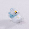 thumbnail image 1 of Dollhouse Creative Christmas Micro Landscape DIY White Desktop Knick-Knack Cartoon Snow Man Doll Miniature Snowman Statue Mini Snowman Figurine 6, 1 of 8