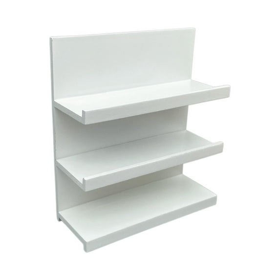 Dollhouse Display Stand with 3 Floors Simulated Cake Rack Furniture Accessories Toys 1:12 Mini for Dollhouse Living Room Ornaments Supplies shelf