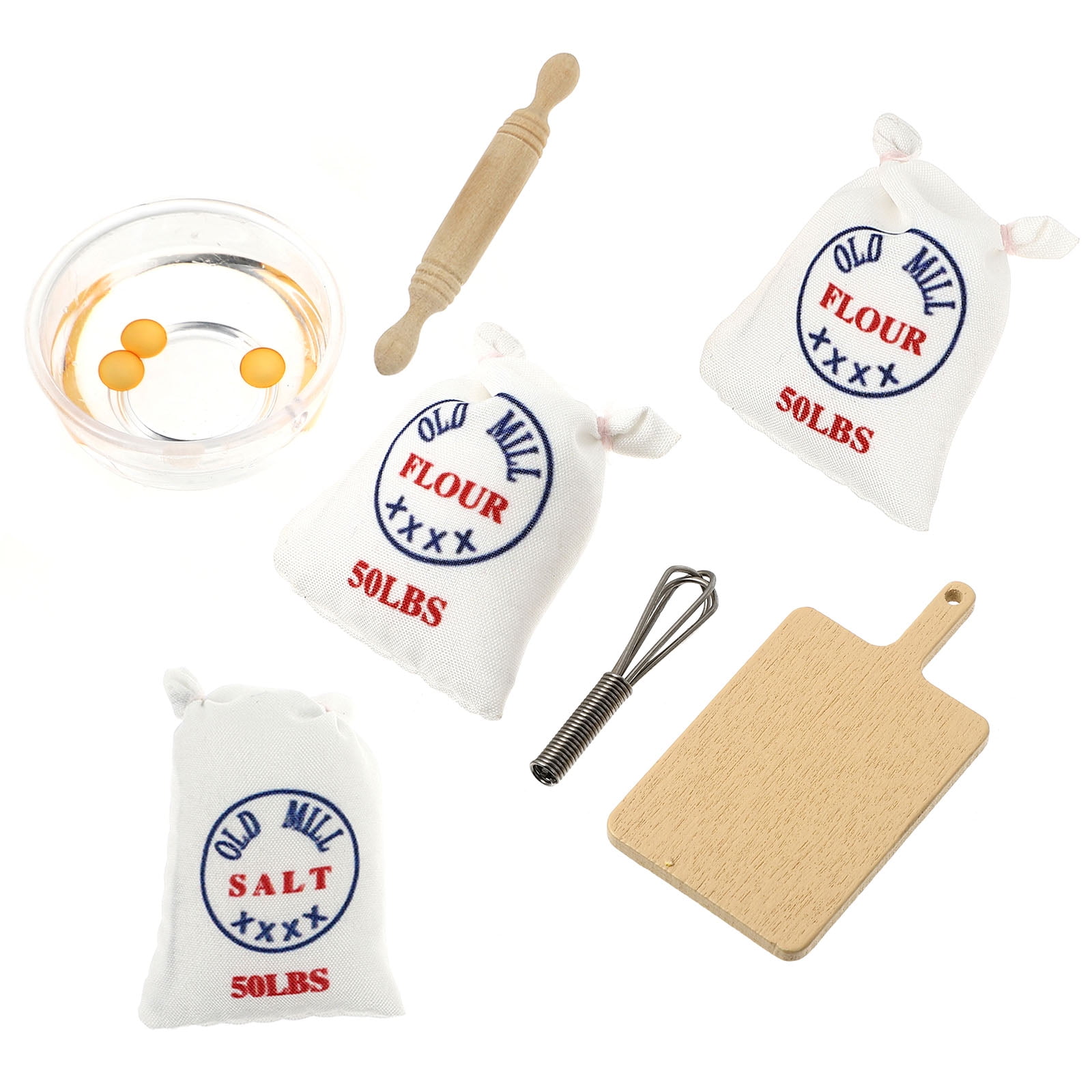 Dollhouse Food Flour Miniature Salt Bags Child Kids Plaything ...