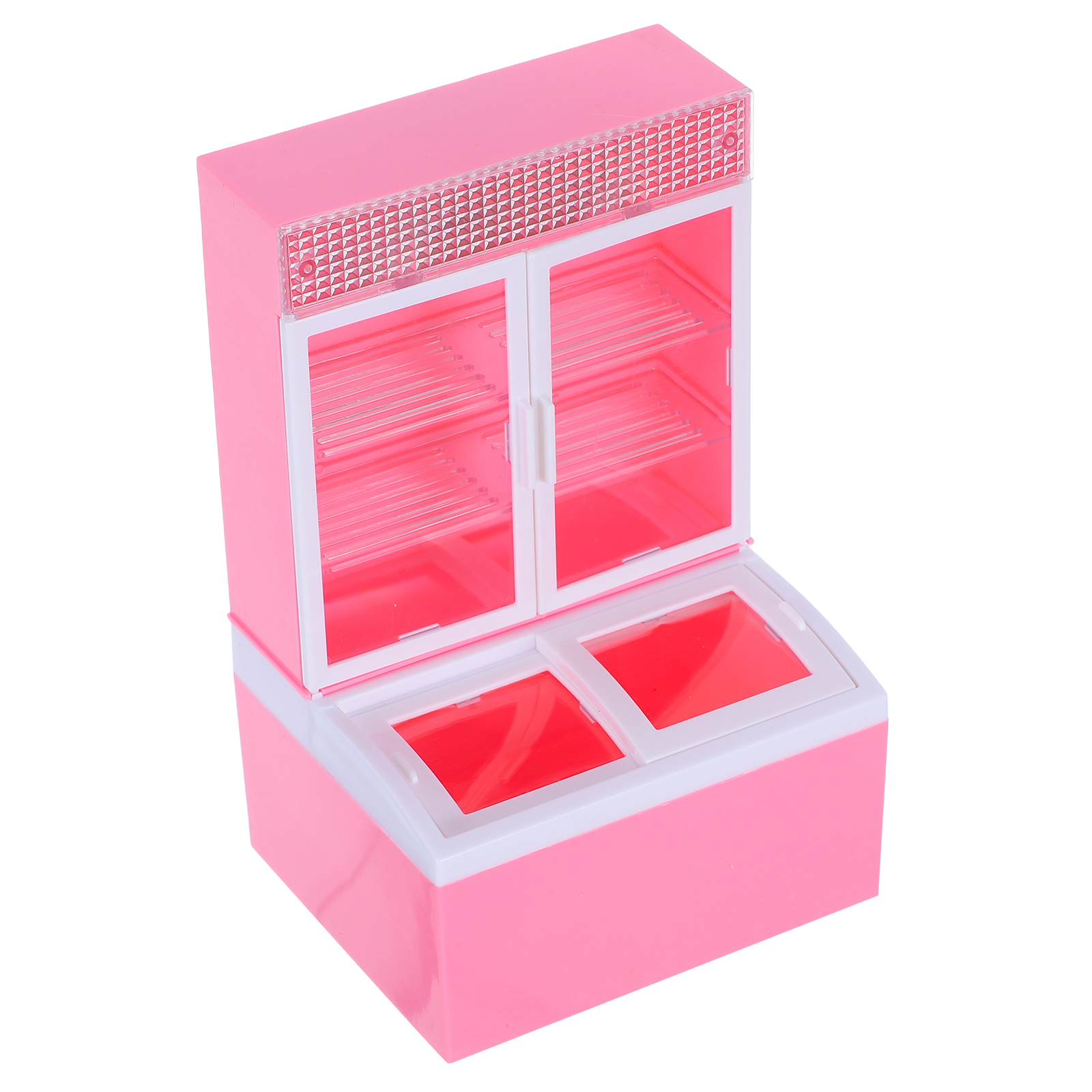 Dollhouse freezer model simulation ice cream cabinet walmart