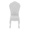 thumbnail image 1 of Dollhouse Furniture Miniature Chair 1/6 Scale Furniture Doll Chair White Dollhouse Accessories for 12 Inch Action Figure Miniature Furniture for Dollhouse Decoration, 1 of 8