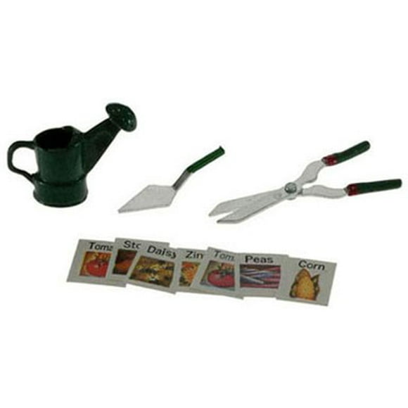 Dollhouse Garden Set W Seed Packets