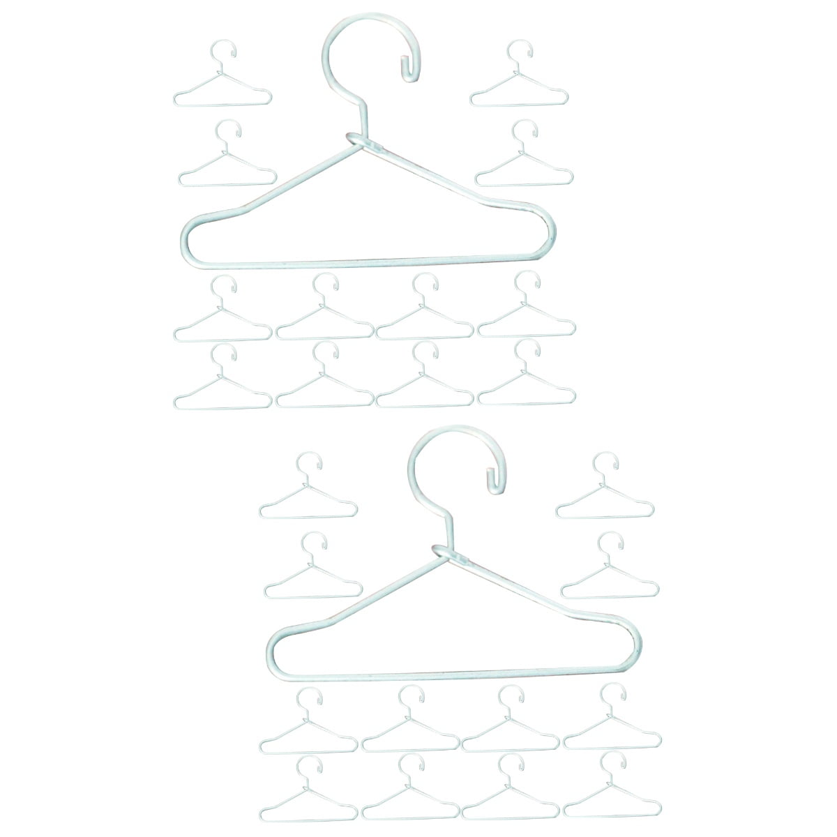 Dollhouse Hanger Furniture Small Coat Hangers Mini Clothes Rack